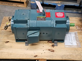 10 HP 1150 RPM Baldor RPM III DC motor, TENV, 115 VA