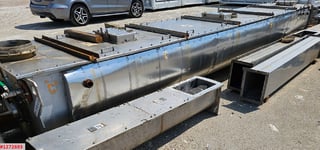 24" x 24' Denver Denver #D2424-6, processor, 2-screw, 316L Stainless Steel, oil heated or water cooled