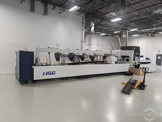 HSG #TP80S-PRO 6000 watt tube laser with bevel head, bundle load, 3m automatic height unloading, new stock