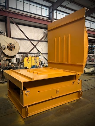 40000 lb. Bushman #CR40000, coil upender, 96" wide, 96" OD, 2004