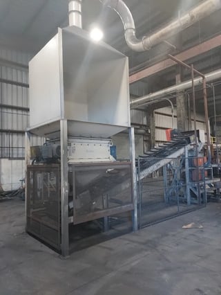 Schutte, Hammermill, Ke-40 Lump Breaker, (2) 15 HP Sew Gearmotors, Ra Series Dual Stage Grinding Hammer Mill