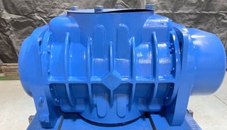 Rotary lobe / positive displacement blower, 8" x 21"