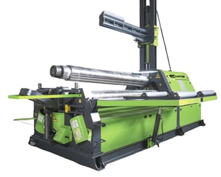 72" x 5/16" Gator #G4P-20/08, 4-roll plate roll incl. NC-controller and 3-speed feature, new