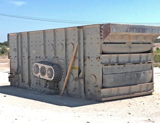 Deister TFM3P-3820-XH, dry, horizontal screen, 2002