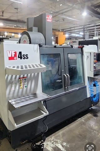 Haas #VF-4SS, CNC vertical machining center, Haas Next Generation Control, 50" X, 20" Y, 25" Z, 12000 RPM