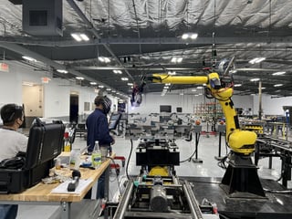 Fanuc, ArcMate 120iD, Robot- TIG Shielding Kit, Minimal Hours, 2021, Complete Cell for $99,000 Or Best Offer