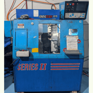 Omniturn #GT-75, CNC lathe, 12" X, 9" Z