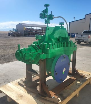 4605 GPM @ 2556' TDH, Sulzer Bingham 10x10x13.5 MSD, horizontal multi-stage centrifugal pump