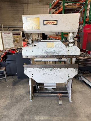 17 Ton, Di-acro #14-48-1, Hydraulic Press Brake, 48" overall, 36" between housing, 6.5" throat, 2" stroke, 2"