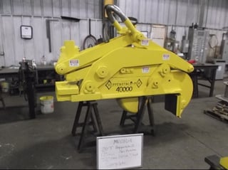 40000 lb. Heppenstall, coil lifter, vertical non-rotate, 24" ID, 77" OD max