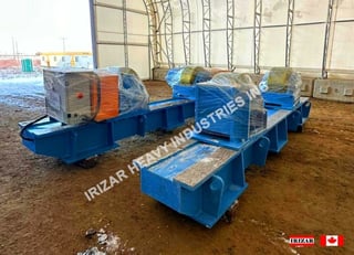 440 Ton, Irizar #WR-400, tank turning rolls, 2 sets available