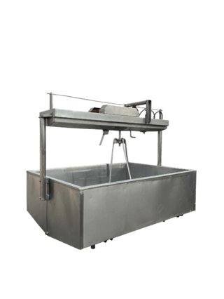 500 Gallon Kusel open cheese vat