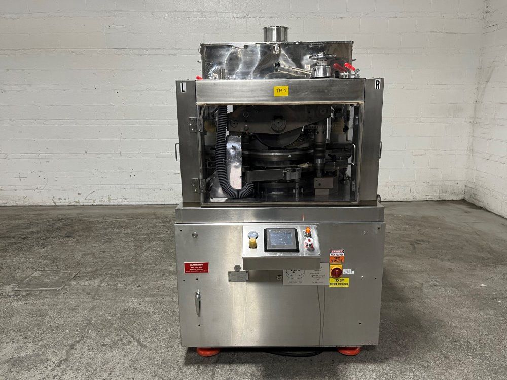 Manesty #MKIIA, Tablet Press, Rebuilt by IPR, 39-Station, Double Sided w/Force Feeders, 10 HP, 1760 RPM