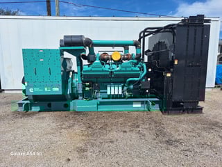 2250 KW Cummins #DQKH-5858127, Diesel Generator, 12470 Volts