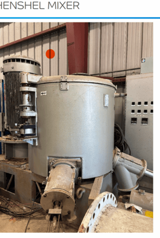 1500 liter Henschel Thyssen #FM 1500 Liter Hi-intensity Mixer, unused
