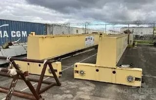 80 Ton, Dearborn, Overhead Bridge Crane, (2) 40-Ton Hoists, 40' Bridge width, 50' Rail length, 23' Lift