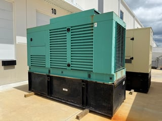 250 KW Cummins Onan #DFAC, diesel generator set, 65 hours, LTA-10G1 engine, 700 gal. tank