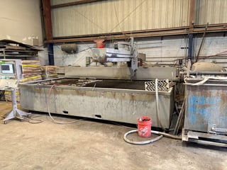 Flow Mach 2 4020B, 13' 1" x 6.6", with Garnet Extraction System, 2018