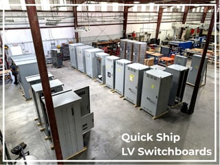 Siemens / Schneider, new switchboards & panels (quick ship 6 - 8 weeks