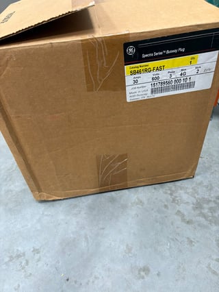 30 Amps, General Electric, 600V- 3Ph Busway Plug