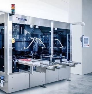 Leak Testing Machine, Wilco R DPV 400-36, with Spectra HSX 500 Analyzer