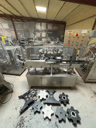Procomac #Rotostar, interior bottle rinser, 24 head