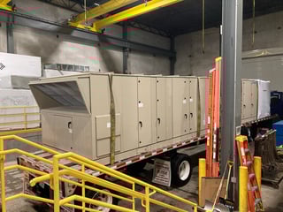 52 Ton, Daikin Rebel #DPSA052A4BHBMDOB04450CEEJSEVOR, hi-efficiency AC package units, electric heat, new, 2023