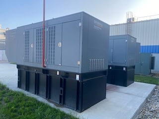 500 KW Generac #18028930800, MD0500KG22152D18GPYY2, 480 Volts generator set package (2 ea.) 342 & 315 Hrs.