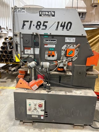 6" x 6" x 1/2" Scotchman #F1-85/140, Ironworker, 85 ton