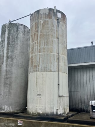 20000 gallon Crepaco Stainless Steel Vertical Storage Tank