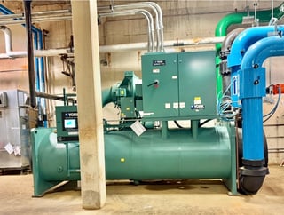 850 Ton, York #YKKSKSH9 CUG MaxE, centrifugal chiller, 2017