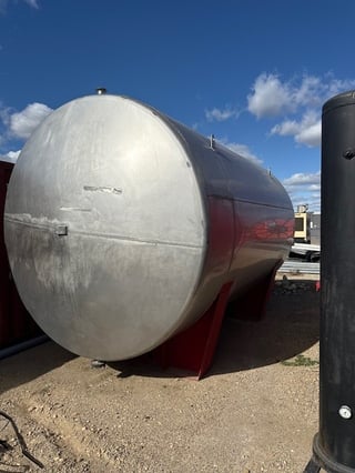 5000 gallon Technova, Stainless Steel Horizontal Tank