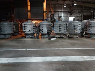 60" Sweeco #60LS60S, Classic Separator Screen Stainless Steel, 2 Deck