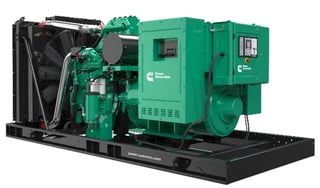 1000 KW Cummins #C1000D6ED, Diesel Generator Set, S17 Centum Series Engine, 480 Volts W/Full enclosure & Tank