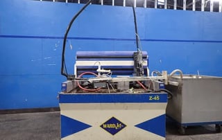 Wardjet #Z-45, Waterjet System, 63" x70" table, Accustream AS-6030 pump