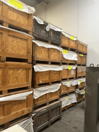 Dagard ET15 Cleanroom Wall Panels, 10x4 ft, Insulated, Aluminum Core, 1335 panels