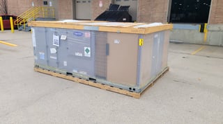 12.5 Ton, Carrier #50LCDA14J2C5A4S4C0, RTU package unit, R410a, electric heat, high efficiency, new, 2024