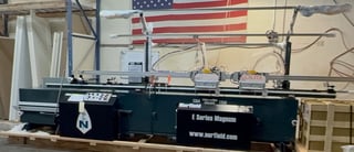 Norfield #E-Series-Magnum, fully loaded door & jamb machine, like new, no lead time