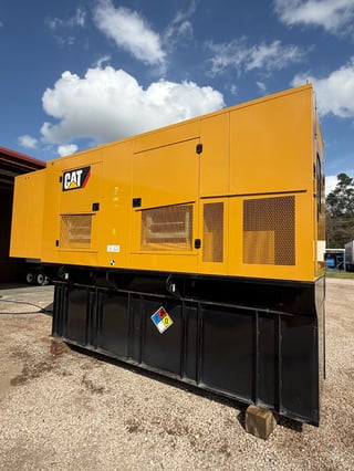 500 KW Caterpillar #C15, Diesel Generator Set, 762 HP 480 Volts, 284 HRS Tier 2, 2012