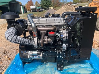 95 HP Perkins #1104D-E44T, Diesel Engine, 1800 RPM, Never Used, 6 Available