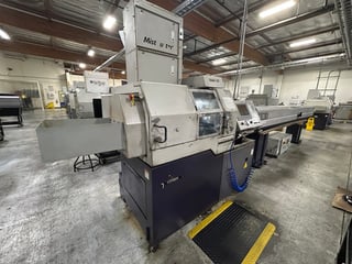 Citizen #L20VII, swiss CNC lathe, CAV bar feeder, Cool Blaster CB510, 1999