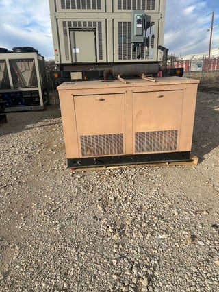 15 KVA Generac #88A02782-S, Commercial Propane Generator, 120-240 Volts