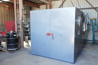 65" width x 75" H 84" D Steelman 567ES, Electric Convection Oven, 33.3 KW 208 V., 3-Ph., 450 Deg. F