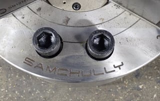 12" Samchully #MH-212, 3-Jaw Lathe Chuck