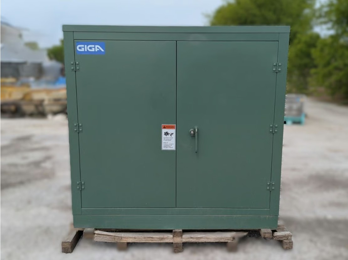 750 KVA 12470GY/7200 Primary, 480Y/277 Secondary, Giga Energy, Pad Mount Transformer, 3PH, 2024, (5 available)