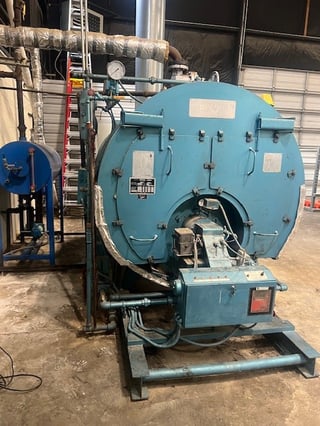 80 HP Superior #Mohawk-4-5-402, gas fired boiler, 150 psi, excellent condition, 1996
