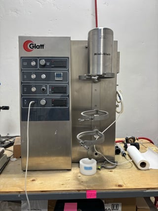Glatt #Mini-Glatt, Laboratory Fluid Bed Processor with Micro-Kit