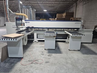 SCM Gabbiani #P75, Automatic Front Load Panel Beam Saw, 500 hours, pristine condition, 2019