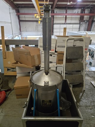 Seraphin Test Measure, Volumetric Measurement Can, 40 L, used for fresh water