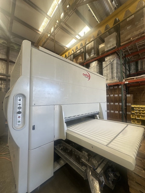 Reciprocating Spray Machine, Cefla Sorbini #Easy-2000, 2-Arm dry filter